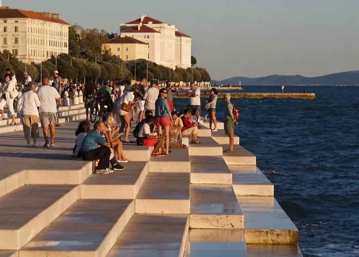 شقة In Zadar With Balcony, Air Conditioning, Wifi, Washing Machine 3796-6 *